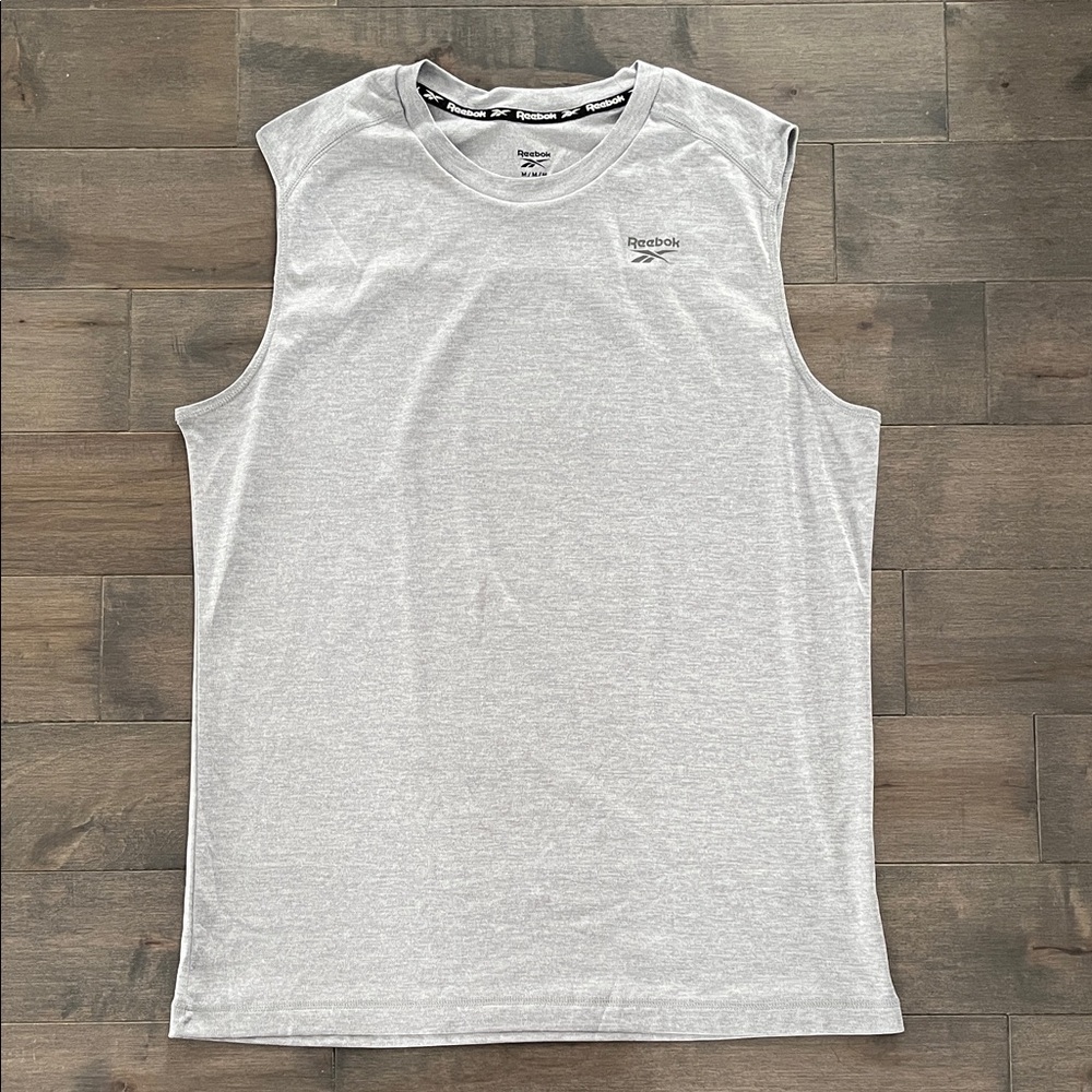Reebok Light Gray Men's Tank Top